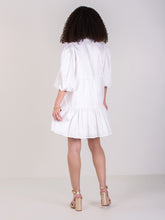 Load image into Gallery viewer, Emily McCarthy Sadie Dress - White Cotton Poplin