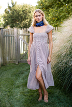 Load image into Gallery viewer, Marea Celine Dress - Mocha Mini Gingham
