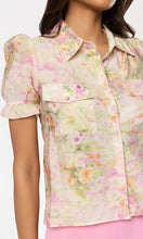 Load image into Gallery viewer, Generation Love Mina Floral Voile Shirt - Rose Cloud