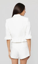 Load image into Gallery viewer, Generation Love Sutton Crepe Jacket - White