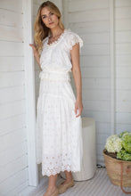 Load image into Gallery viewer, Marea Louisa Skirt - White Eyelet