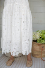 Load image into Gallery viewer, Marea Louisa Skirt - White Eyelet