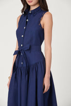 Load image into Gallery viewer, Shoshanna Bradley Dress - Indigo