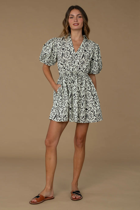 Elizabeth James the Label Daphne Dress - Scribble