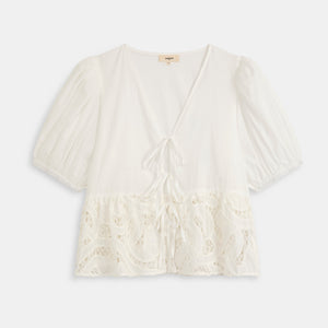 Suncoo Lina Blouse - Blanc Casse