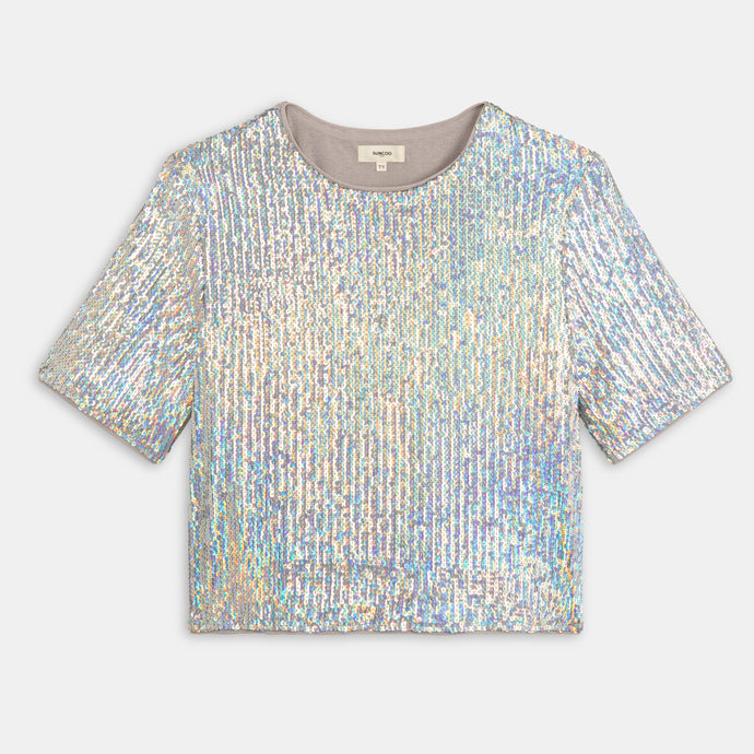 Suncoo Luella Top - Argent