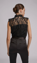 Load image into Gallery viewer, Generation Love Madalyn Lace Blouse - Black