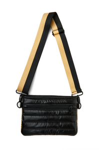 Think Royln Yacht Bum Bag 2.0 - Dune Raffia/Black Pearl