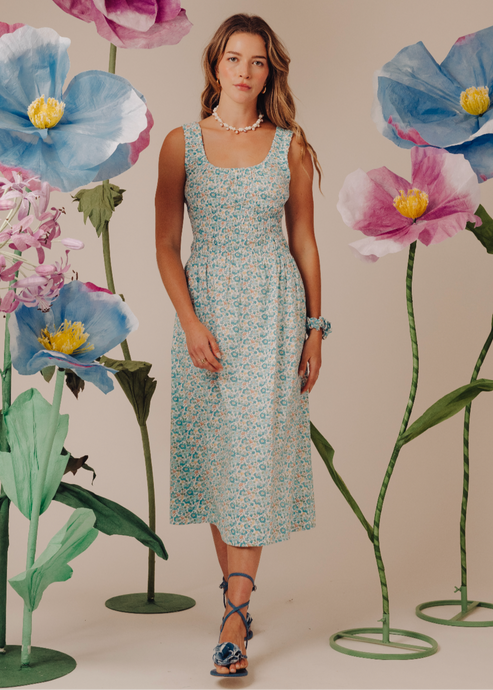 Love the Label Heidi Dress - Mrs Stonely Blue