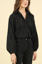 Load image into Gallery viewer, Omika Nero Blouse - Tanu Noir