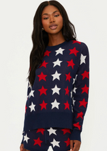Load image into Gallery viewer, Beach Riot Callie Sweater - Americana Stars