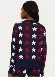 Beach Riot Callie Sweater - Americana Stars