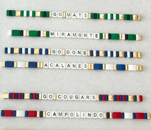 Load image into Gallery viewer, La Lumiere Custom School Spirit Bracelets - 6 Options