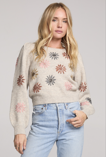 Saltwater Luxe Valeria Sweater - Oatmeal