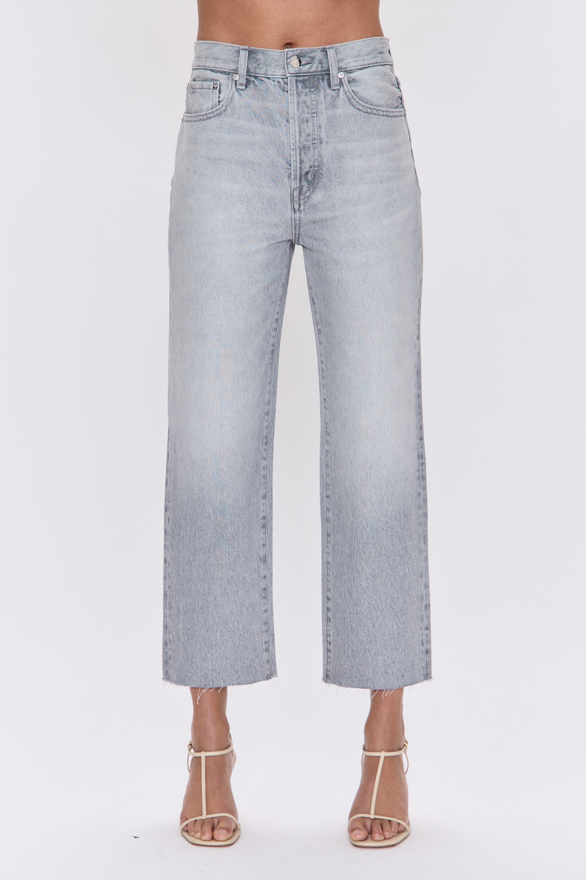Pistola Cassie Crop Super High Rise Straight - Enigma