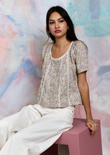 Load image into Gallery viewer, Love the Label Lori Top - Nazanin Liberty Print