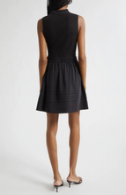 Load image into Gallery viewer, Ramy Brook Orla Cotton Knit Combo Mini Dress - Black