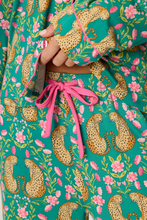 Load image into Gallery viewer, P.J. Salvage PJ Set Cheetah - Teal Blue