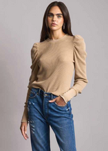 Load image into Gallery viewer, Rebecca Minkoff Astrid Puff Sleeve Top - Oat