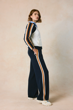 Load image into Gallery viewer, Brodie WISPR Valerie Stripe Wide Leg Pant - Navy