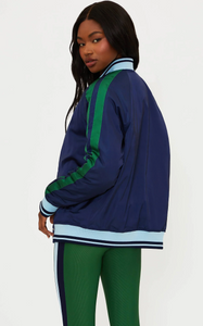 Beach Riot Flight Jacket - Ivy Colorblock