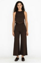 Load image into Gallery viewer, Ripley Rader Ponte Knit Wide Leg Pant Cropped - 3 Colors