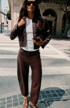 Load image into Gallery viewer, Pistola Bex Shrunken Jacket - Cabernet