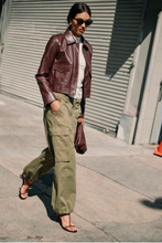 Load image into Gallery viewer, Pistola Bex Shrunken Jacket - Cabernet