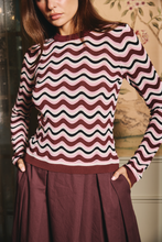 Load image into Gallery viewer, Love the Label Sarafina Knit Tee - Sakura Multi