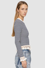 Load image into Gallery viewer, Sea Addy Striped Knit L/S Top