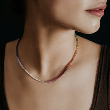 Load image into Gallery viewer, Shashi Aisha Necklace Wrap - Rainbow Pearl