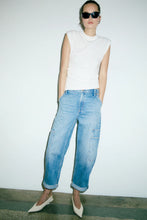 Load image into Gallery viewer, Pistola Sonny High Rise Barrel Jean - Coastal Fade