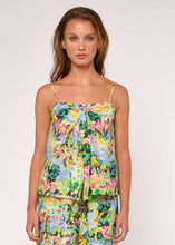 Load image into Gallery viewer, Love the Label Nova Top - Giverny Garden Print