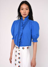 Load image into Gallery viewer, Love the Label Zuri Top - Palace Blue