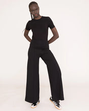 Load image into Gallery viewer, Ripley Rader Ponte Knit Standard Wide Leg Pant - Black