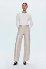 Load image into Gallery viewer, Pistola Tate High Rise Bowed Wide Leg Jean - Champagne Luster