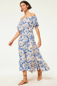 Misa Paola Dress - Gardenia Crinkle