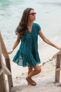 Marea Mackenzie Dress - Deep Teal