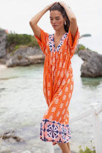 Marea Milla Kaftan - Floral Vine