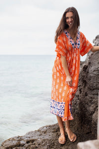 Marea Milla Kaftan - Floral Vine