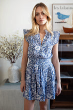 Load image into Gallery viewer, Marea Liz Dress - Indigo Blossom