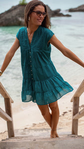 Marea Mackenzie Dress - Deep Teal