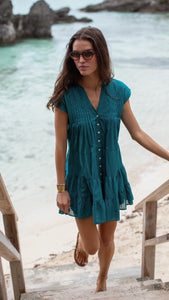 Marea Mackenzie Dress - Deep Teal