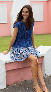 Marea Mackenzie Dress - Blue Porto