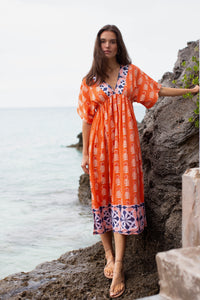 Marea Milla Kaftan - Floral Vine