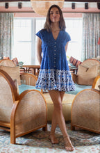 Load image into Gallery viewer, Marea Mackenzie Dress - Blue Porto