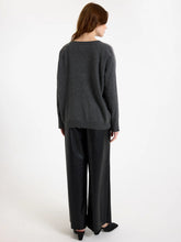 Load image into Gallery viewer, Brodie Glitz Split Cuff Relaxed V - Derby Grey