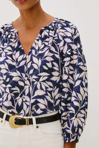 Rails Vasia Top - Navy Vines