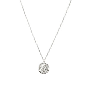 Dogeared Modern Guardian Angel Coin Necklace - 2 Colors