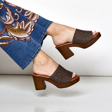 Load image into Gallery viewer, Cordani Waylin - Cacao Raffia